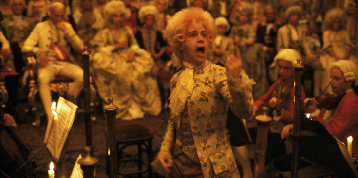 Mozart (Tom Hulce), en una escena de la pel·lícula 'Amadeus'.