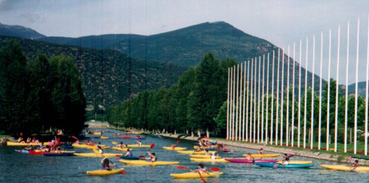 El Parc del Segre de la Seu d'Urgell.