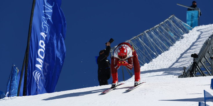 Simone Origone, en la segona final de Copa del Món a Grandvalira.