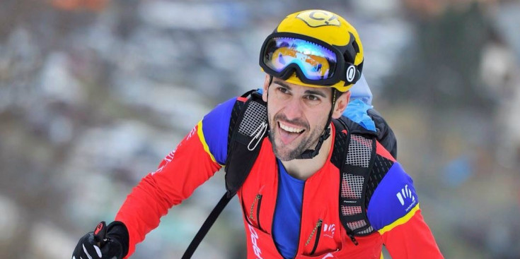 David Albós, a la Fontblanca disputada al gener a Vallnord.