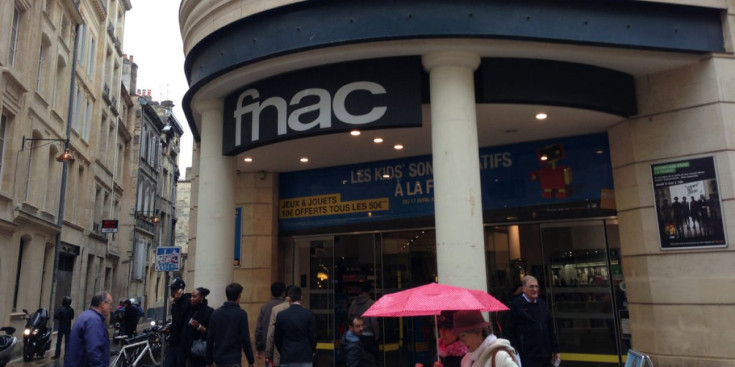 Una botiga FNAC situada a Bordeus, França.