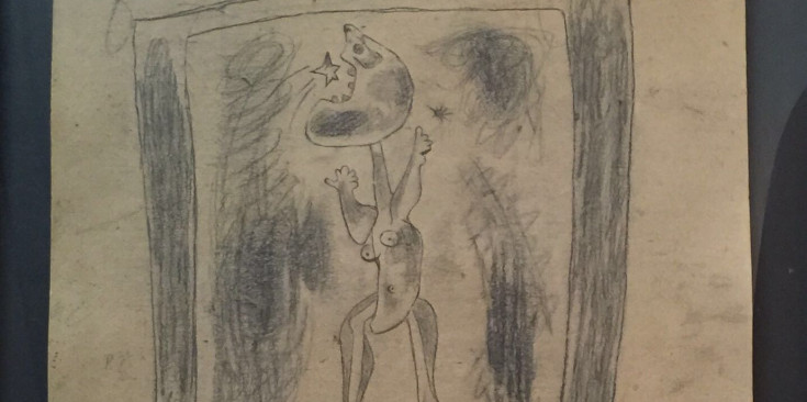 L'esbós d’‘El Segador’, de Joan Miró.