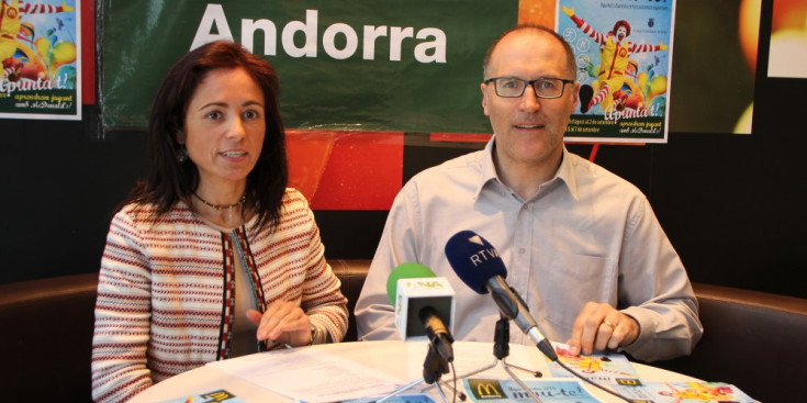 Marta Marinello i Josep Tudó van presentar l’esdeveniment.