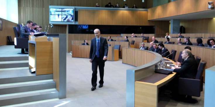 El cap de Govern, Toni Martí, aquest dimecres al Consell General.