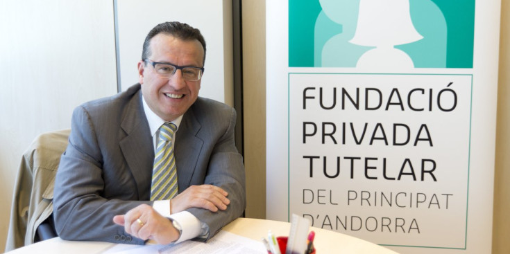 El president de la Fundació Privada Tutelar, Carles Rodríguez.