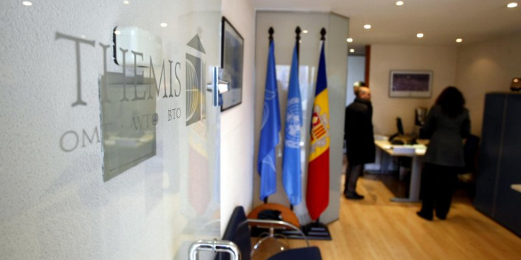 L’oficina de la Fundació Themis situada a Andorra la Vella.