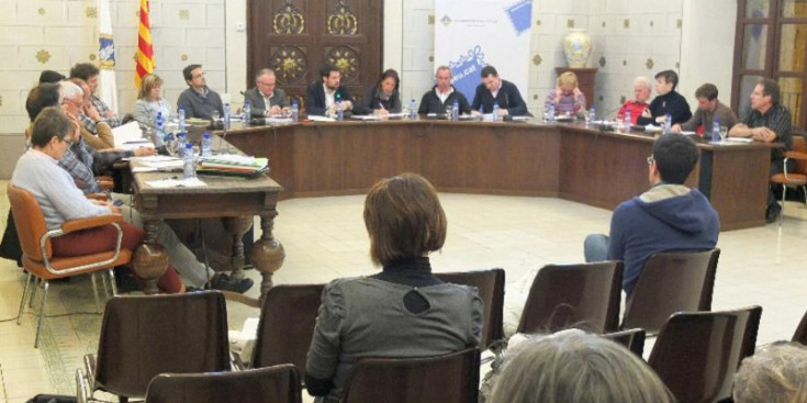 Un ple municipal a l’Ajuntament de la Seu d’Urgell.