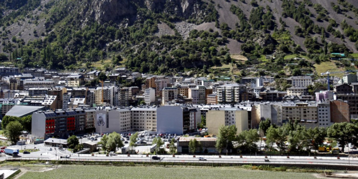 Imatge d'uns edificis d'Andorra.
