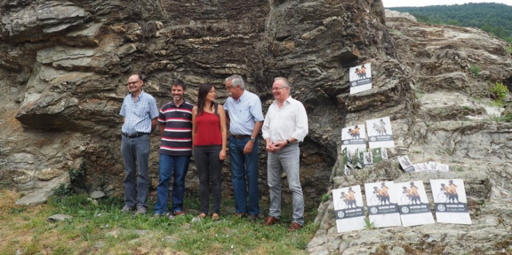 Presentació al castell de Castellbò del Festival Càtar del Pirineu.