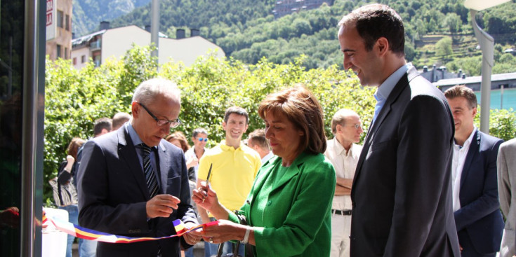 Inauguració del nou local d’Ski Andorra.