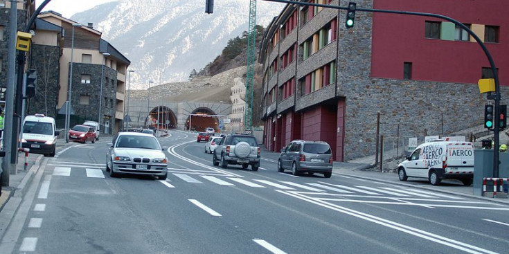 Els túnels de Ràdio Andorra en una imatge d’arxiu.