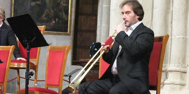 El trompetista Alain De Rudder.