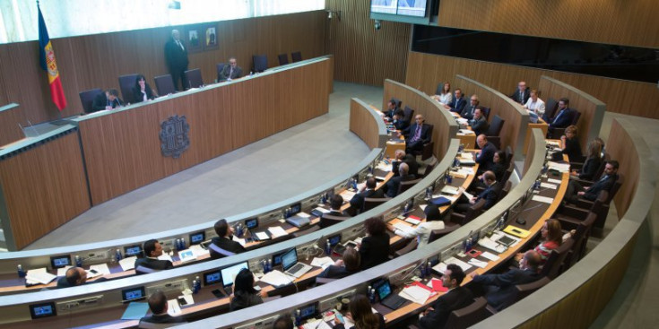 Una sessió de control al Govern al Consell General.