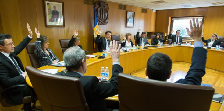 Una sessió de consell de comú a Andorra la Vella.