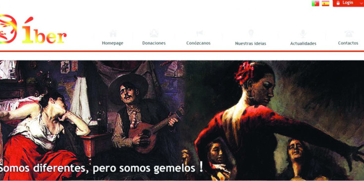Captura de pantalla de la pàgina web www.movimentopartidoiberico.com.