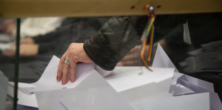 Una urna a les últimes eleccions comunals.