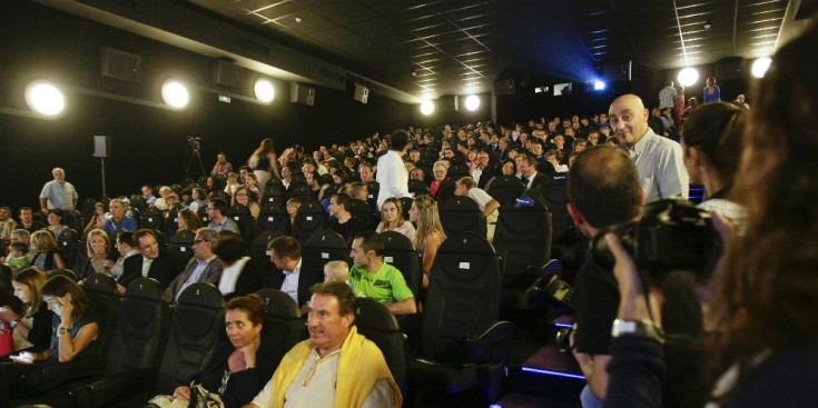 Una sala dels cinemes illa Carlemany, en un acte celebrat fa un parell d’anys.
